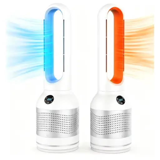 3 ing 1 Bladeless Fan Air Cooler Heater lan Air Purifier